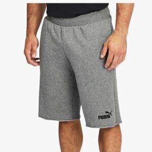 PUMA Men's Essential 12" Shorts SM Medium Grey Heather *** NEW ***
